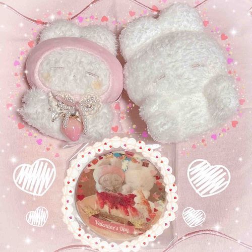 思い出の写真をクッキーにプリントしたよᐢ‬ ܸ.  ̫ .ܸ ‪ᐢ🍪
かわいくて食べられない〜♡