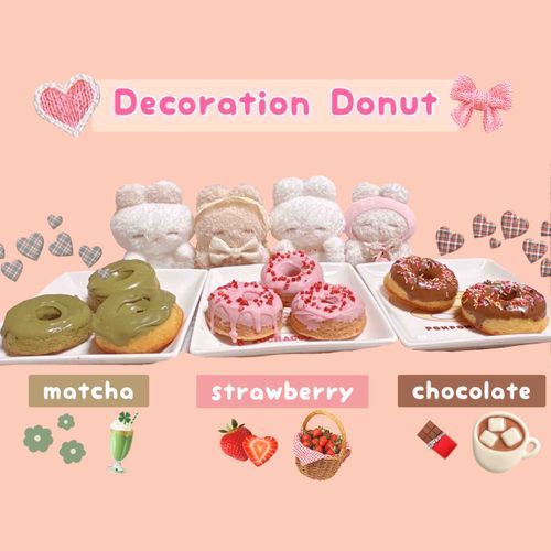 ドーナツ作ったよ🍩
ねむちゃんたちといただきますᐢ‬ ܸ.  ̫ .ܸ ‪ᐢ♪