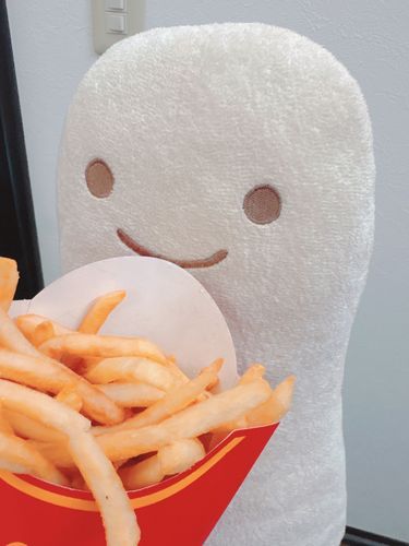 一緒に食べようね✨️🍔