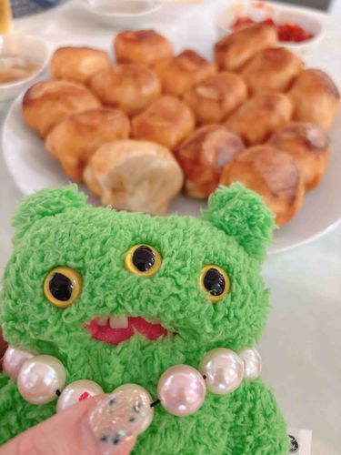 みんな このまぁるいころころ
なんだかしってる？？
ホワイトぎょうざってゆーの🥟
きのうみんなでたべにいったんだよ🦷