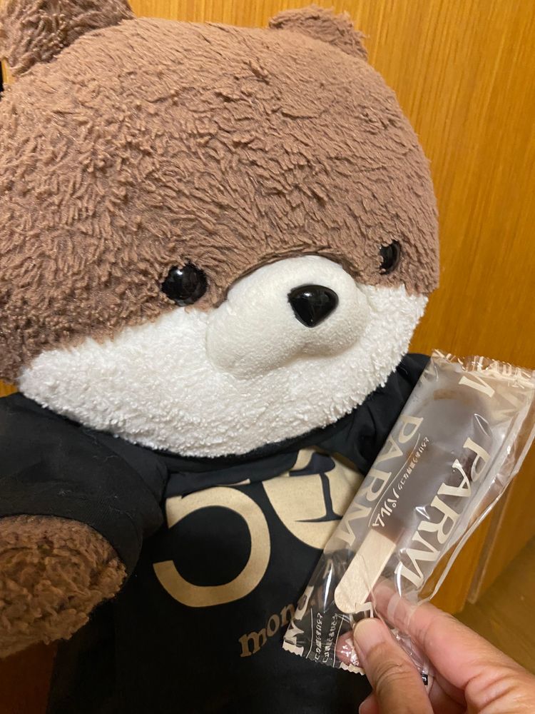 みなさんの応援のお陰でカワミちゃん、復活したよ❣️お風呂頑張ったからパルムのアイス貰ったよ🍨