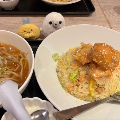 ちゃーはんを、たべました。