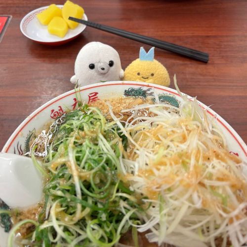 らーめんを、たべました。