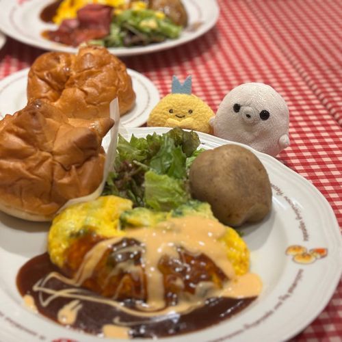 おむれつを、たべました。