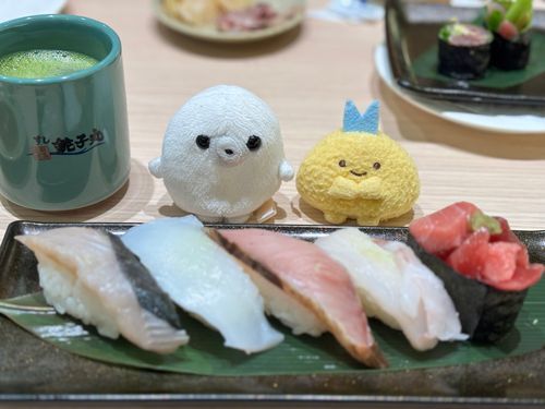 おすしを、たべました。