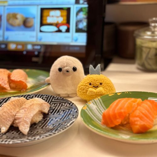 おすしを、たべました。