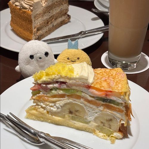 けーきを、たべました。