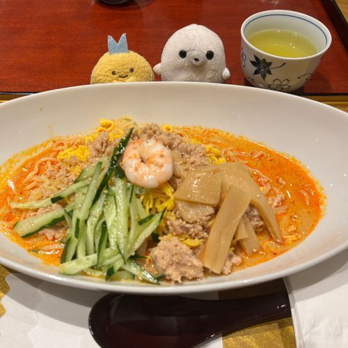 ひやしらーめんを、たべました。
