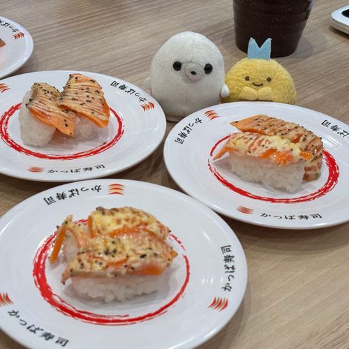 おすしを、たべました。