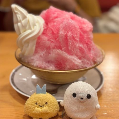 かきごおりを、たべました。