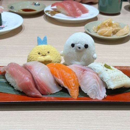 おすしを、たべました。