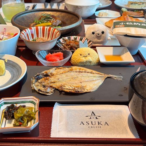 ていしょくを、たべました。