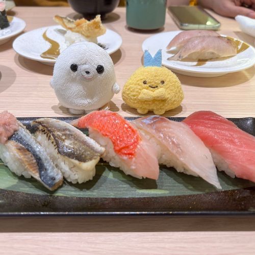 おすしを、たべました。