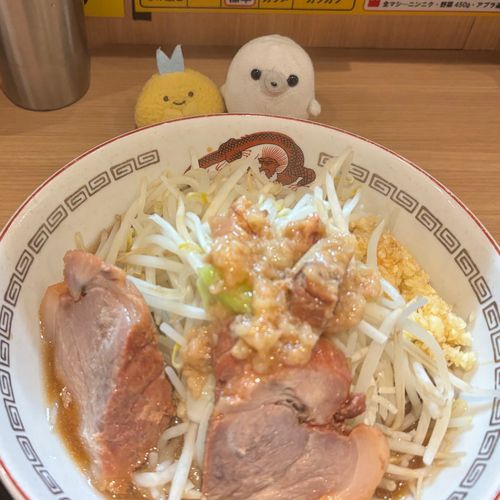 らーめんを、たべました。