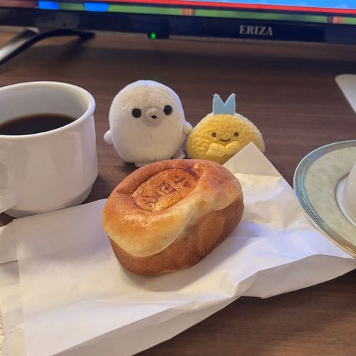 あんぱんを、たべました。
