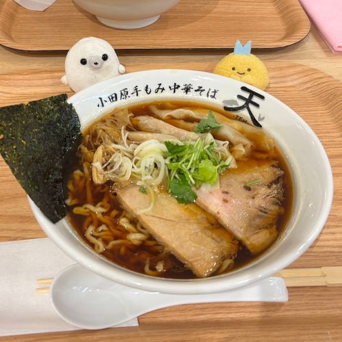 らーめんを、たべました。