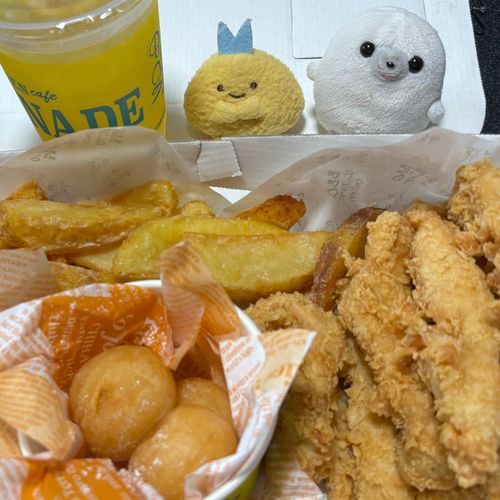 とりにくを、たべました。