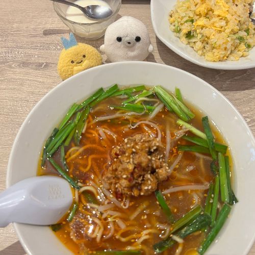 らーめんを、たべました。