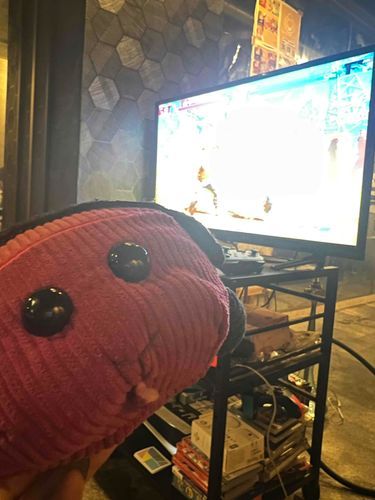 DJモルカーは　げーむをみるのがだいすきなんだ