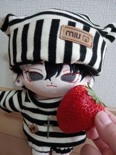 アイコンの子です　苺と写真を撮らせてもらいました　