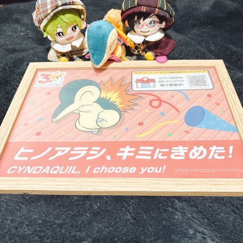 おくってもらった！ありがとう！！
どこにかざろうかな？