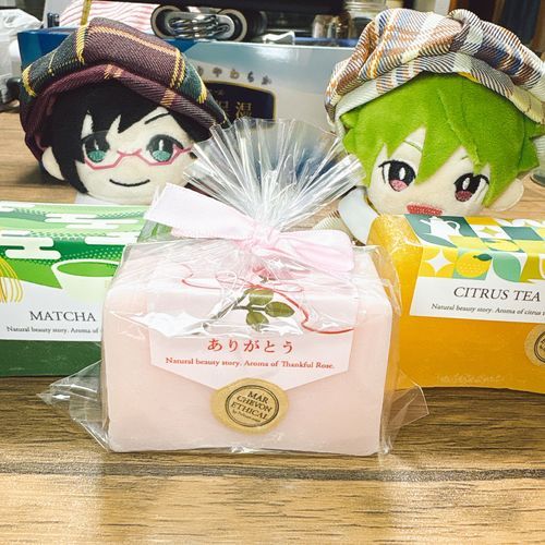 せっけんとどいた！どれも、すきなかおり！