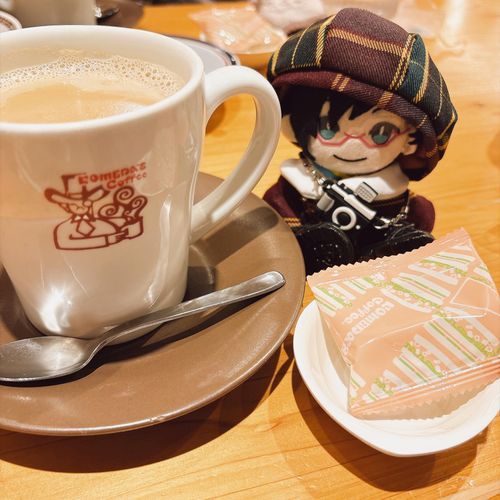 こめだ、ひさしぶだった！
こーひーも、おまめさんも、おいしい〜！