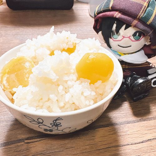 くりごはん！
……しっぱいしちゃった
