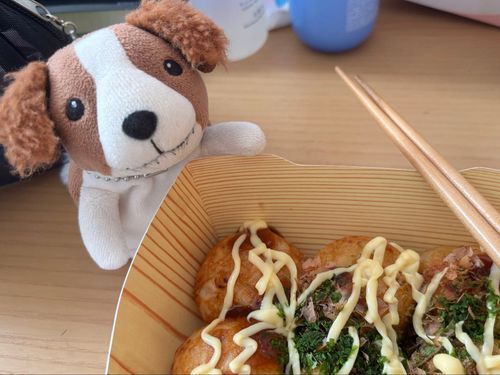 ちいかわの映画をみたかえりに
せぶんでたこやき かった