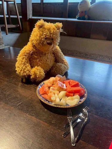ぺぽはくだものがだいすき 🍎🍊🍈🍉🍇