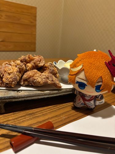 タルぬちゃん「ぬー！(からあげだよあいぼー！)」