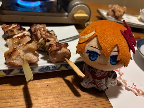 タルぬちゃん「ぬー！(やきとりだよー！)」