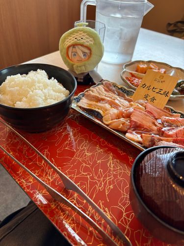ゆびちょぎくん「やきにくかな」