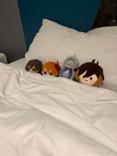 ホテルのベッドチェック✅