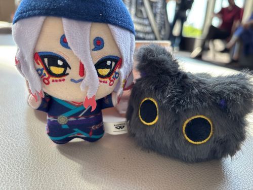 くすりぬいさん「ぬ(あっしのはれぶたい、めにやきつけてくださいね、かいぬしさん)」
ふわふわくん「？」
