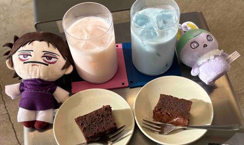 渋谷のおしゃんなカフェ
お兄ちゃんと後輩のところの木全君と一緒に！！