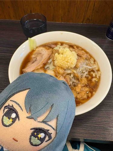 🌙プロデューサー！ラーメン！ラーメン！！♡♡♡
🅿️俺お気に入りの次郎系ラーメンです。ライブ頑張ったご褒美ですよ