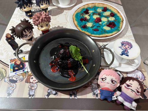 レストラン、美味しかったです😋
伏黒親子も一緒だよ👨‍👩‍👦
