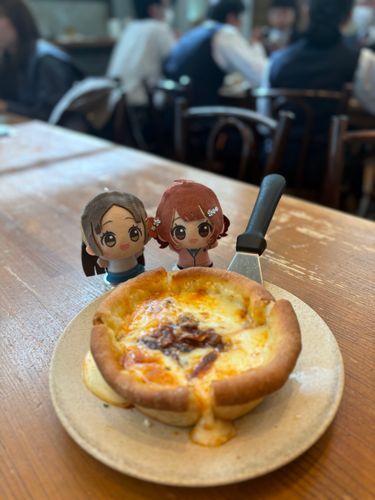 🍙しかごぴざ！ですよプロデューサーさん‼️
🌿‬とろとろちーずとぼろねーぜ、とってものうこうですわ〜〜〜‼️‼️