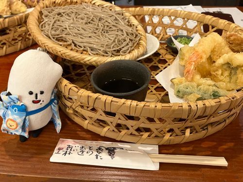 ランチはお蕎麦だったよ
大満足でした🤤