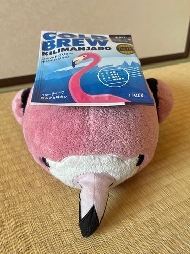 これは、ぼくにピッタリのこーひー！☕️🦩