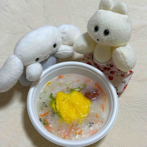 七草がゆ食べるよ〜
