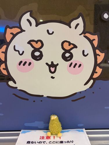 船はちいかわコラボだったういん。
なので僕もちいかわとこらぼういん♪