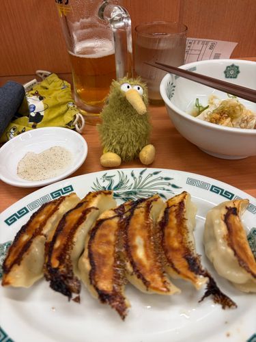 (ΦωΦ)ﾌﾌﾌ… 
夏の餃子はういんういん！