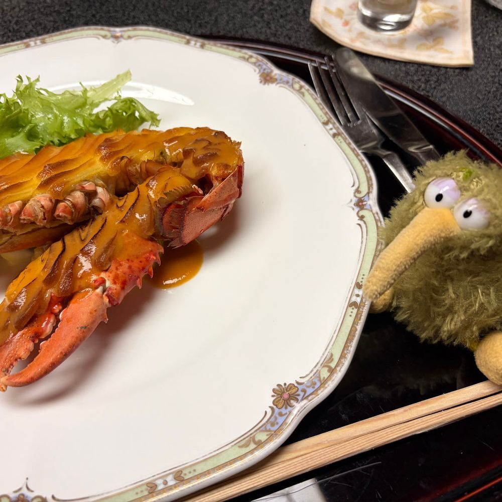 夜ごはん。
美味しい物を色々頂いたういん♪