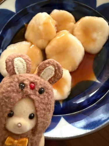 みたらしだんごを作った。
かたちがふぞろいなのは遠目で見てね👀…