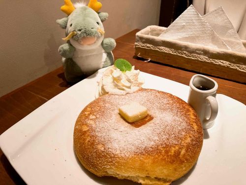 ホットケーキも、食べたよ〜