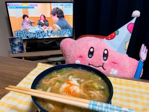 もぐ〜
(大根おろしたっぷりおうどん)