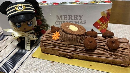 あるじと、くりすますしたぬよ。きのう🎄✨✨