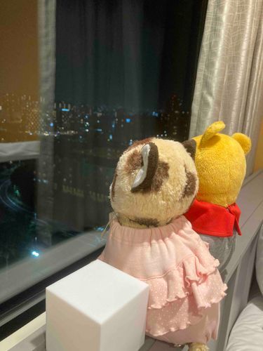 ひさしぶりのお泊まり♡夜の海ステキ♡
